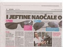 Vijesti : Večernji list o jeftinim sunčanim naočalama : Večernji list 19.04.2013.